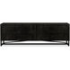 Sierra 79 inch Black Media Unit